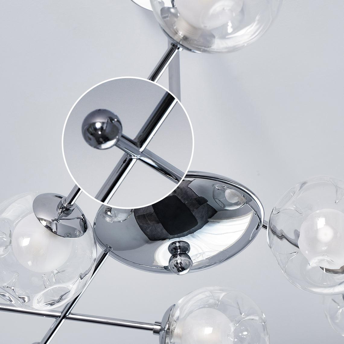 Asteria Glass Chandelier-Moonnatur