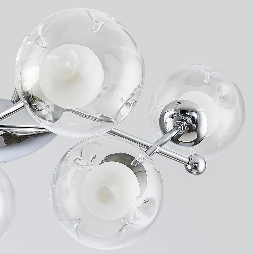 Asteria Glass Chandelier-Moonnatur