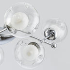 Asteria Glass Chandelier-Moonnatur