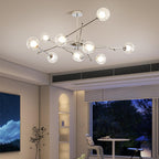 Asteria Glass Chandelier-Moonnatur