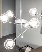 Asteria Glass Chandelier-Moonnatur
