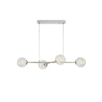 Asteria Glass Chandelier-Moonnatur
