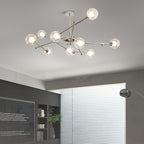 Asteria Glass Chandelier-Moonnatur