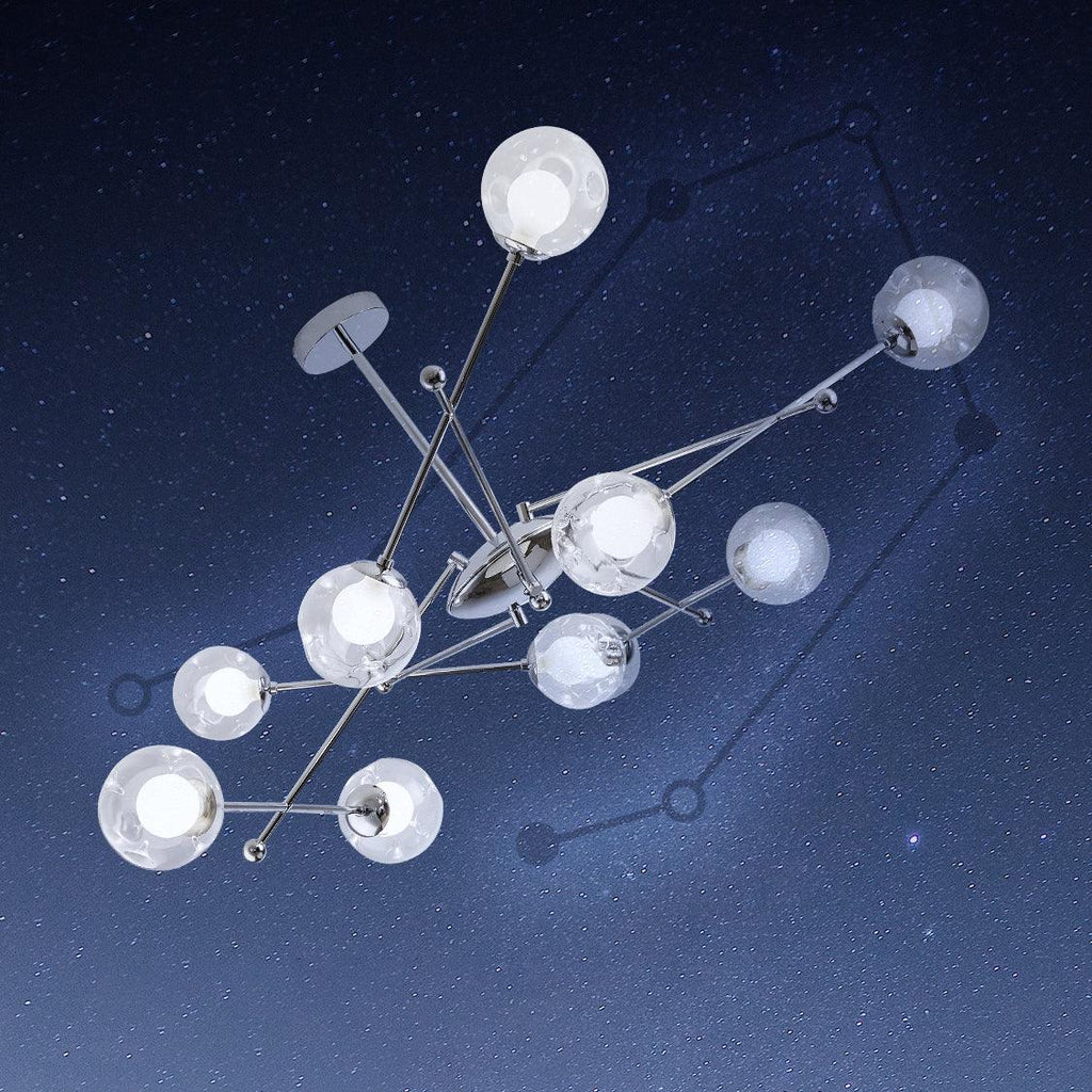 Asteria Glass Chandelier-Moonnatur