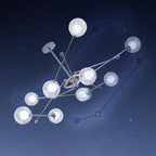 Asteria Glass Chandelier-Moonnatur