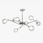 Asteria Glass Chandelier-Moonnatur