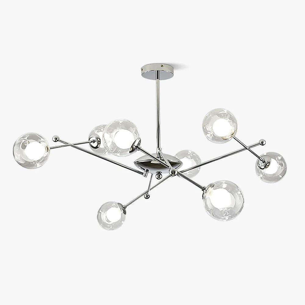 Asteria Glass Chandelier-Moonnatur