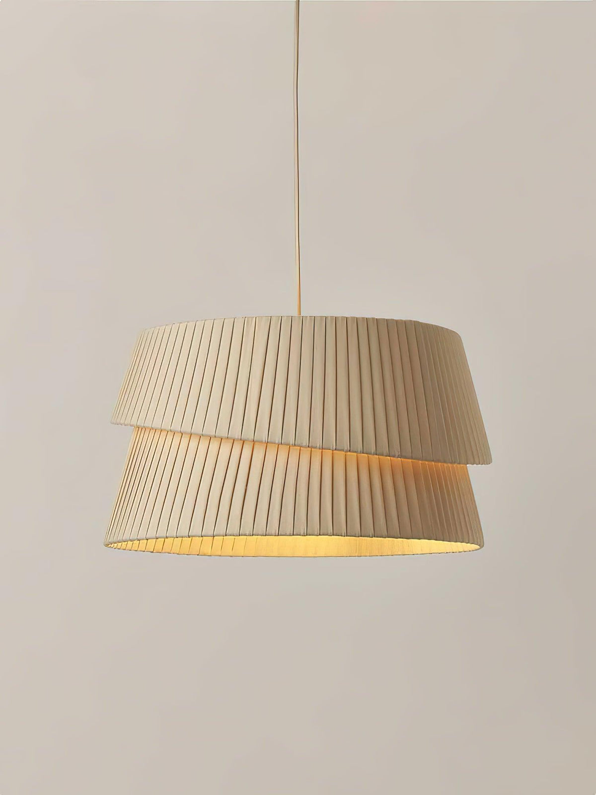 Leveneth Fabric Pendant Light-Moonnatur
