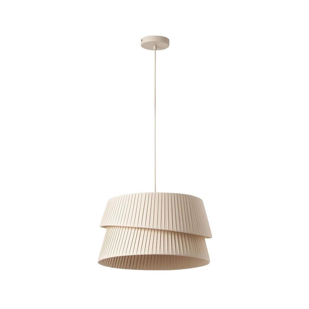 Leveneth Fabric Pendant Light-Moonnatur