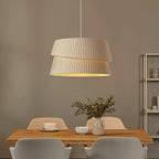 Leveneth Fabric Pendant Light-Moonnatur