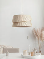 Leveneth Fabric Pendant Light-Moonnatur