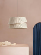Leveneth Fabric Pendant Light-Moonnatur
