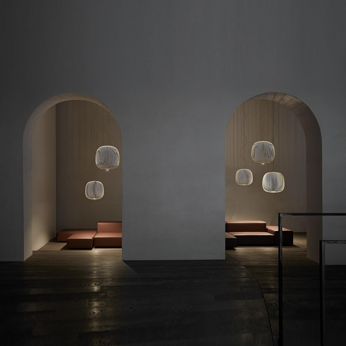 Denelwynne Metal Pendant Light-Moonnatur