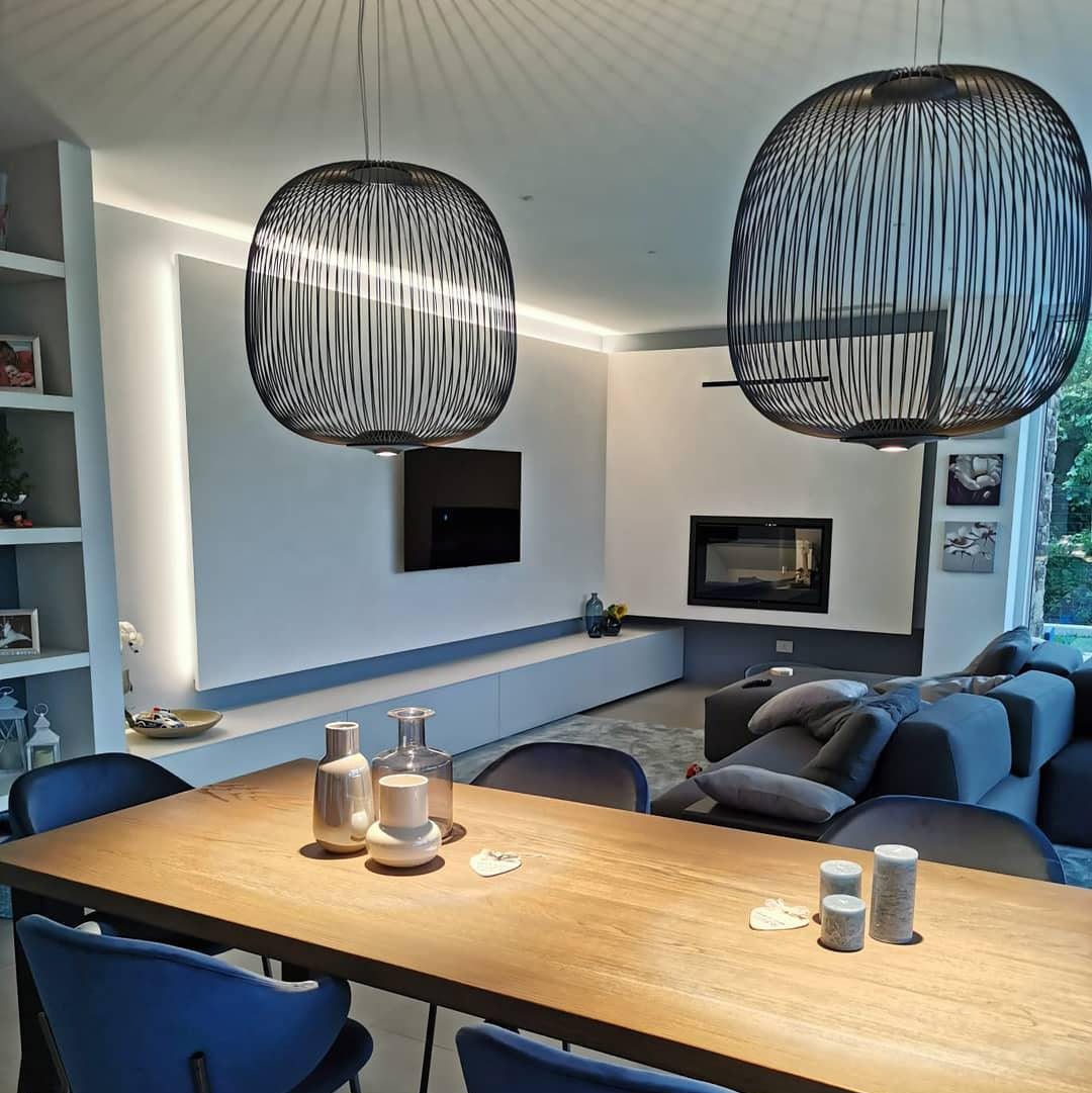 Denelwynne Metal Pendant Light-Moonnatur