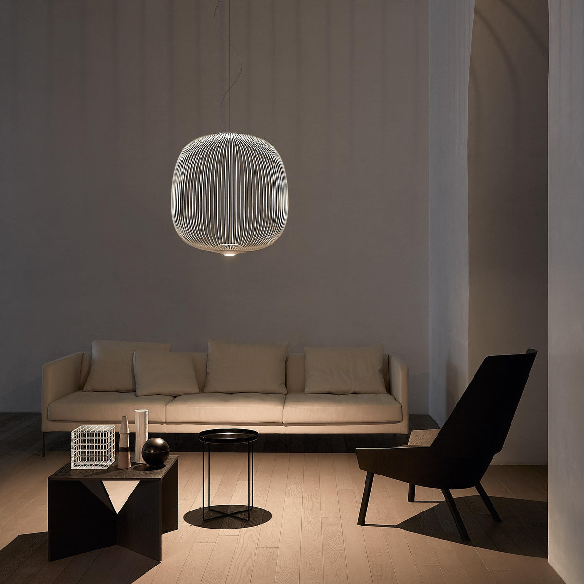 Denelwynne Metal Pendant Light-Moonnatur