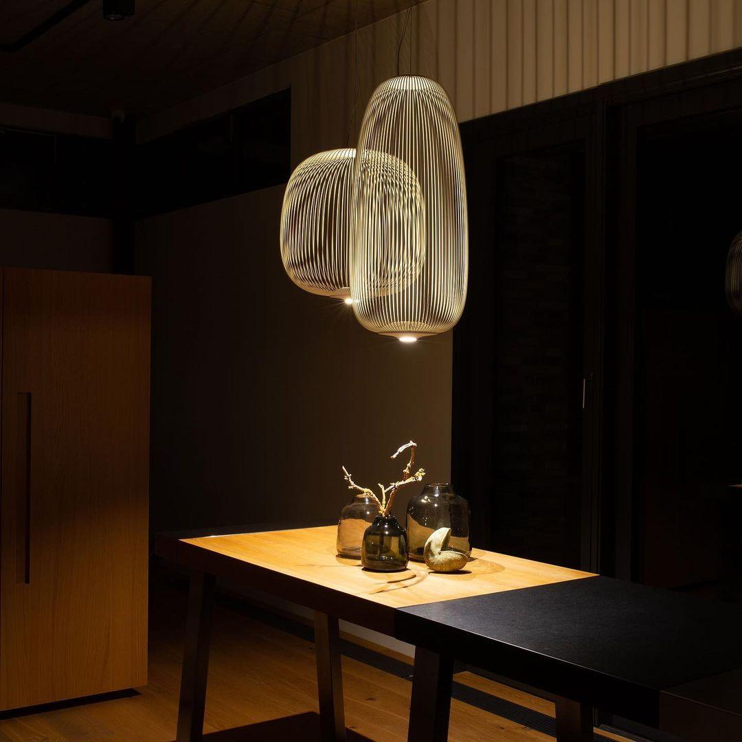 Denelwynne Metal Pendant Light-Moonnatur