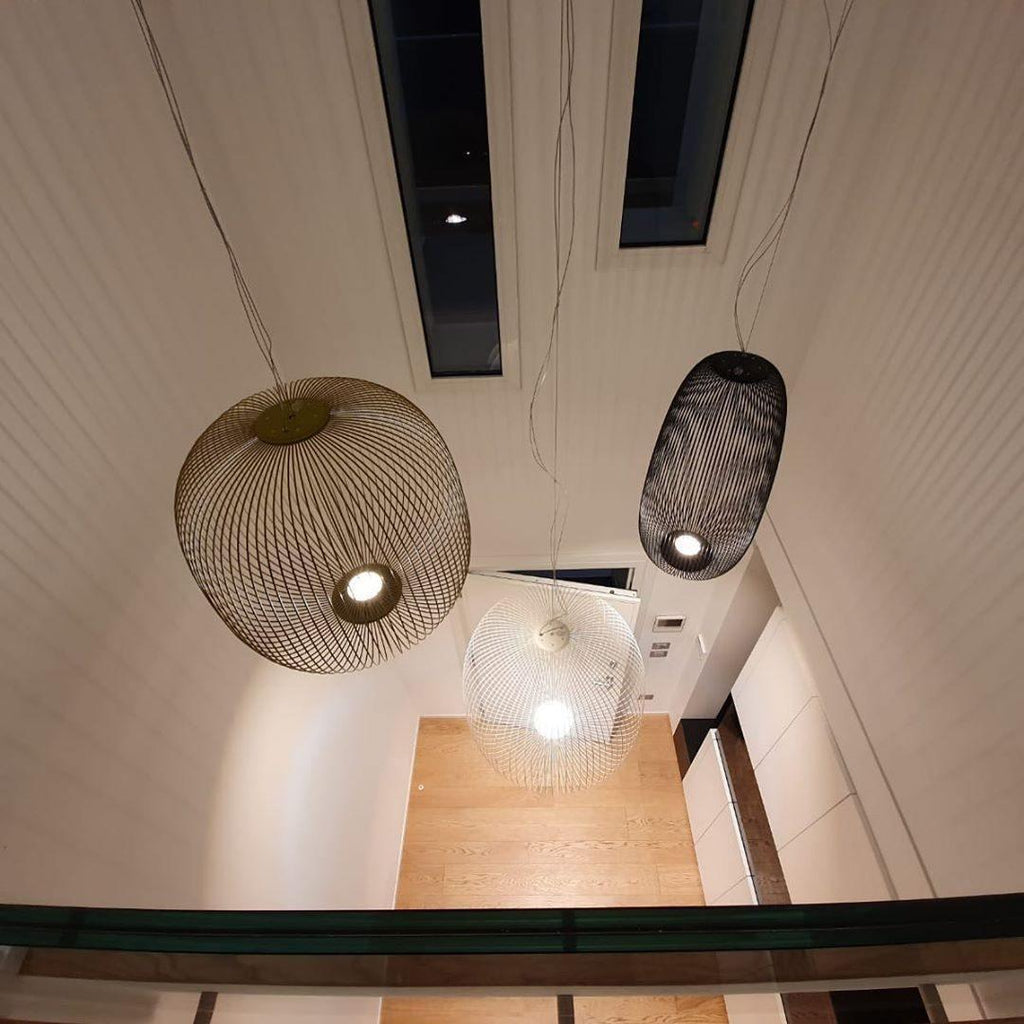 Denelwynne Metal Pendant Light-Moonnatur