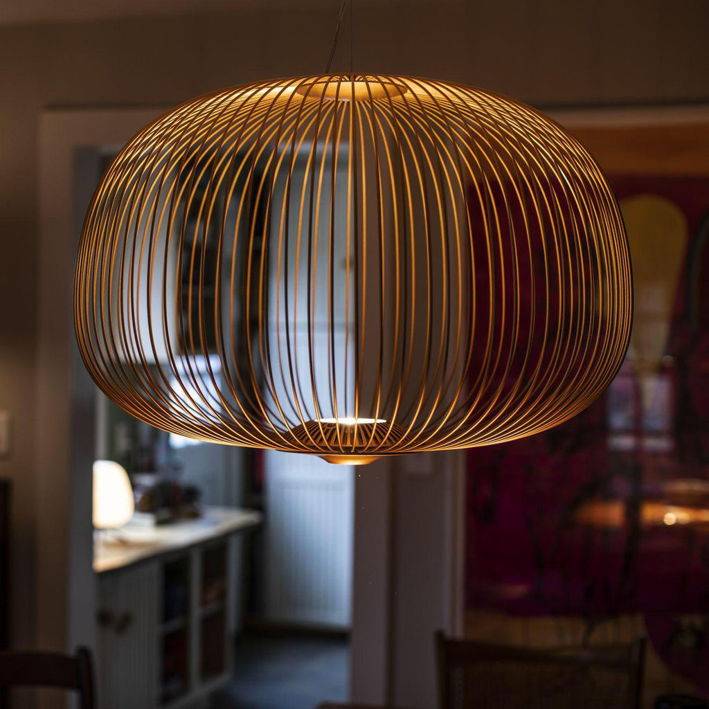 Denelwynne Metal Pendant Light-Moonnatur