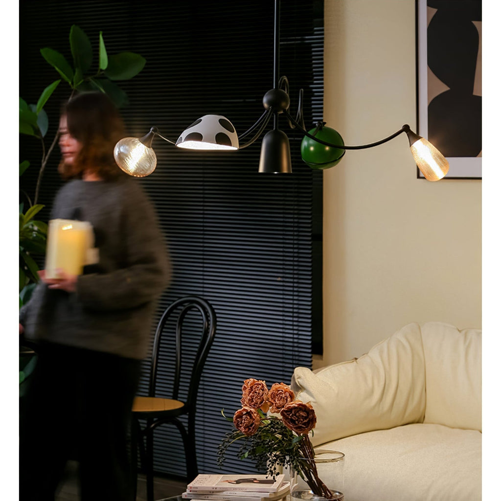 Hatheraelle Glass Pendant Light-Moonnatur