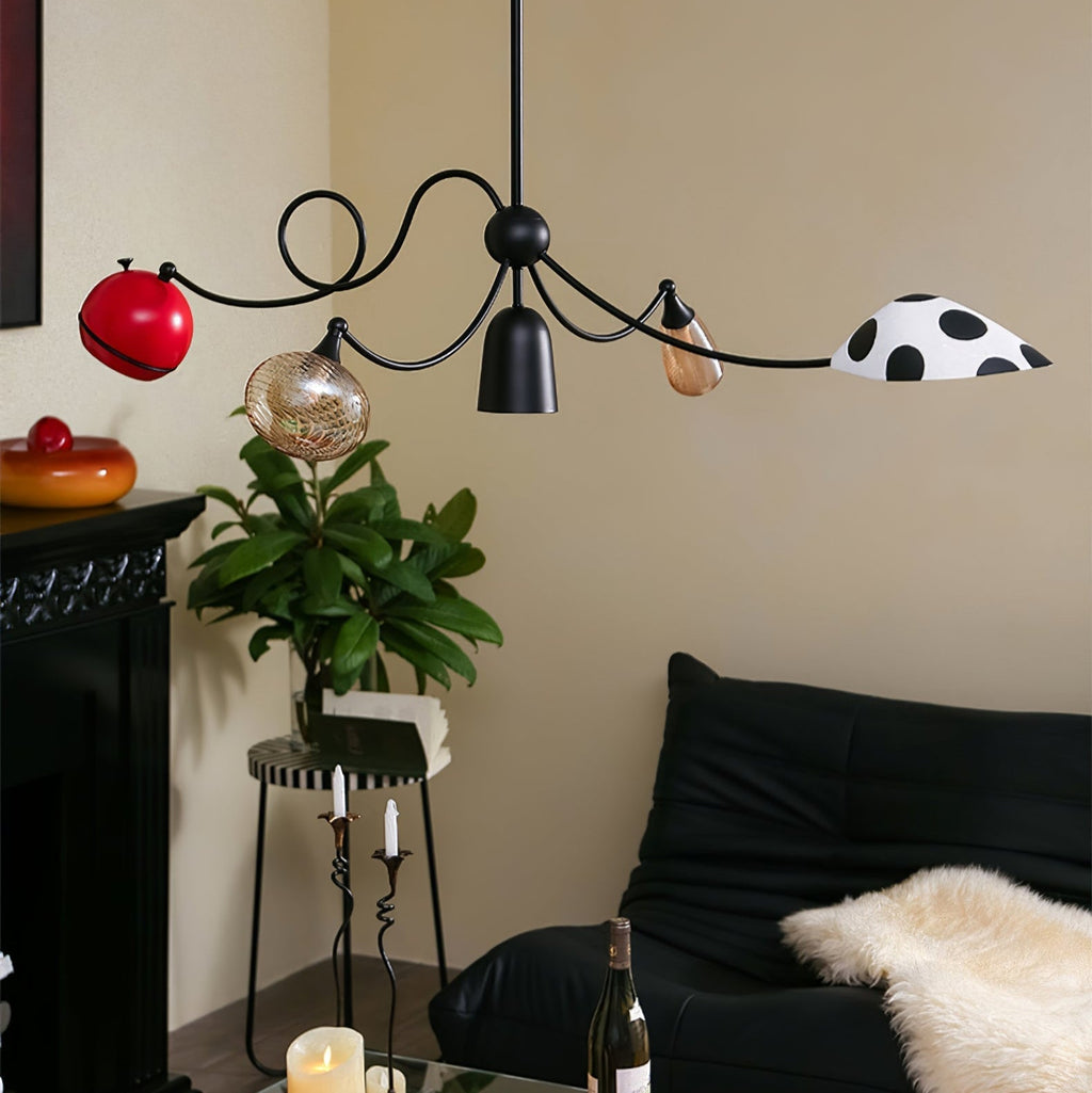 Hatheraelle Glass Pendant Light-Moonnatur