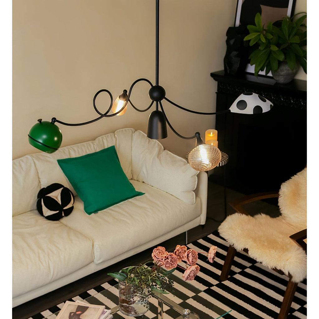 Hatheraelle Glass Pendant Light-Moonnatur