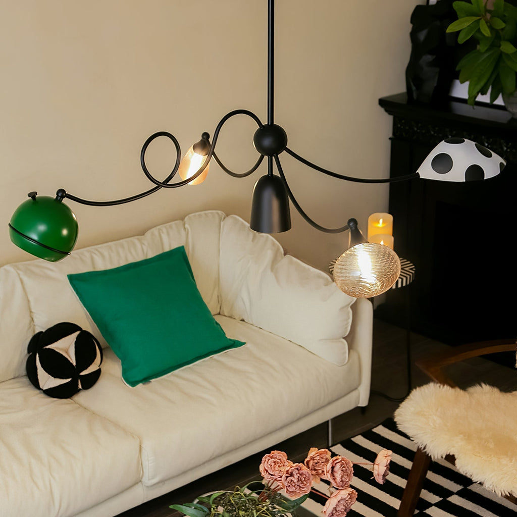 Hatheraelle Glass Pendant Light-Moonnatur