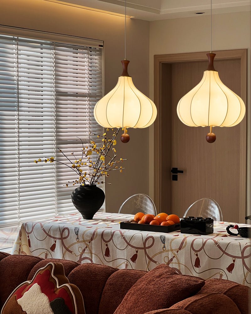 Lorrenaria Fabric Pendant Light-Moonnatur