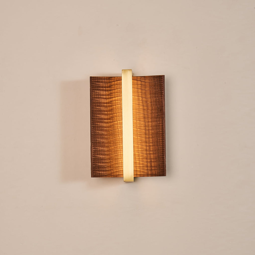 Semira Wood Wall Light-Moonnatur