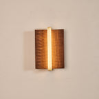 Semira Wood Wall Light-Moonnatur