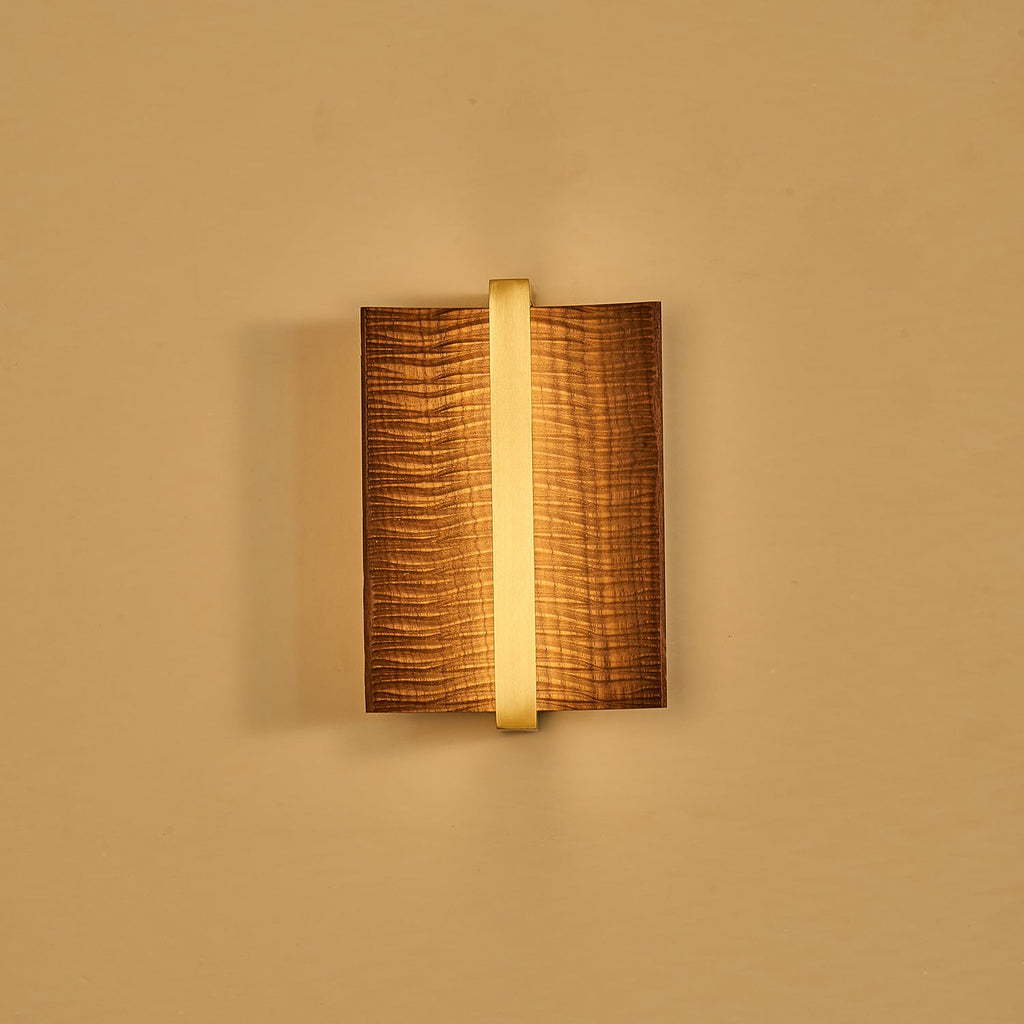 Semira Wood Wall Light-Moonnatur