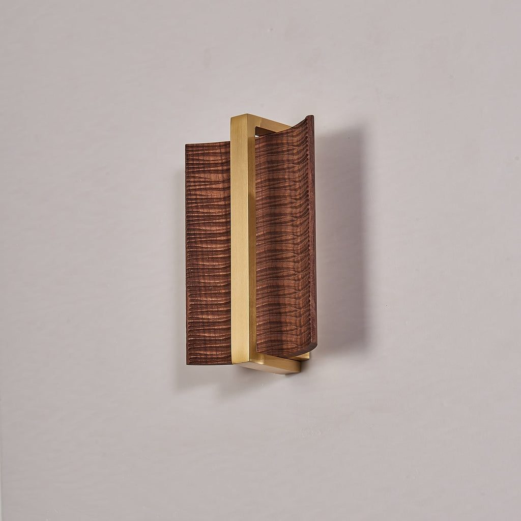 Semira Wood Wall Light-Moonnatur