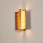 Semira Wood Wall Light-Moonnatur