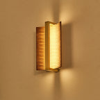 Semira Wood Wall Light-Moonnatur