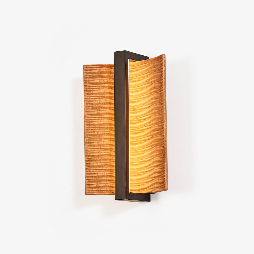 Semira Wood Wall Light-Moonnatur