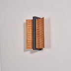 Semira Wood Wall Light-Moonnatur
