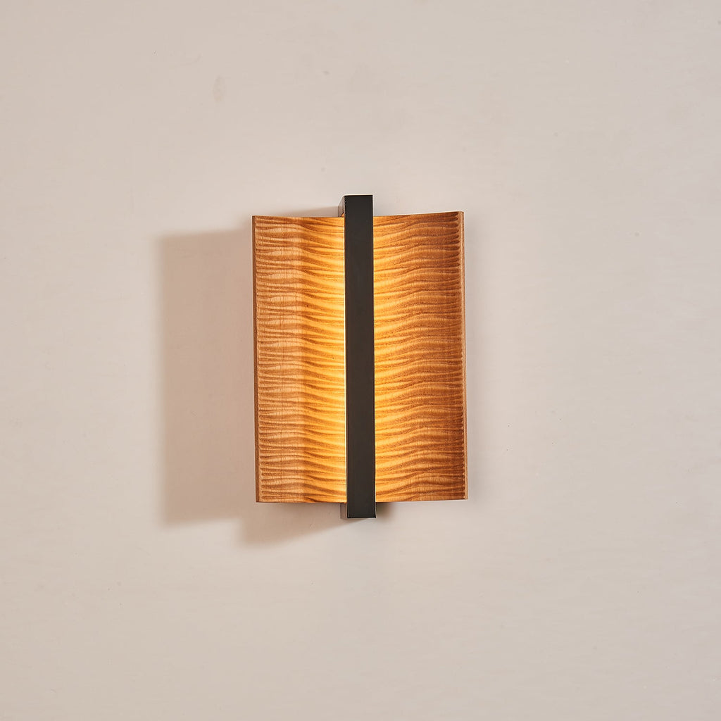Semira Wood Wall Light-Moonnatur