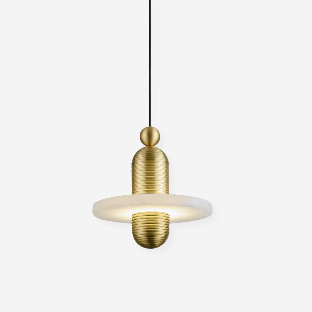 Tardenevia Alabaster Pendant Light-Moonnatur