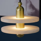 Tardenevia Alabaster Pendant Light-Moonnatur