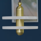 Tardenevia Alabaster Pendant Light-Moonnatur