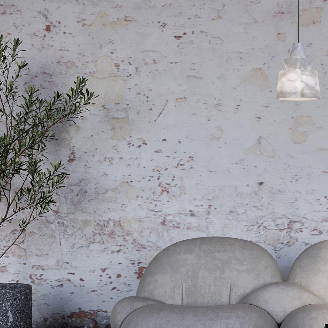 Altonholm Alabaster Pendant Light-Moonnatur