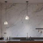 Altonholm Alabaster Pendant Light-Moonnatur