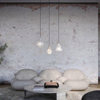 Altonholm Alabaster Pendant Light-Moonnatur