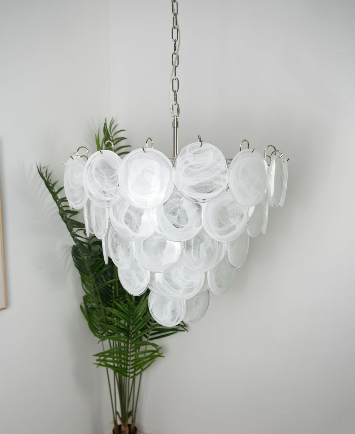 Lorrenhill Glass Chandelier-Moonnatur