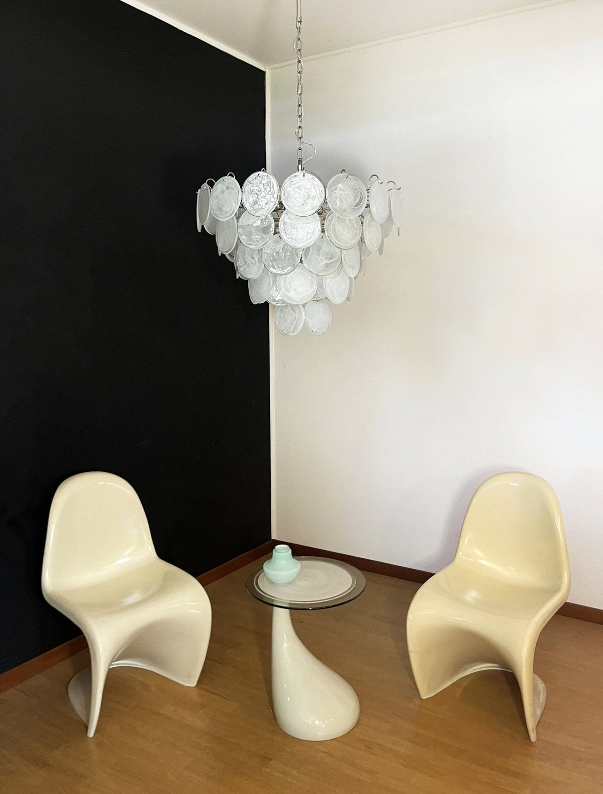 Lorrenhill Glass Chandelier-Moonnatur