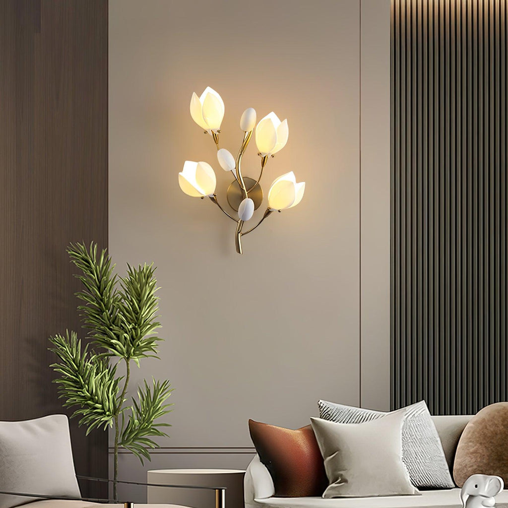 Perrinora Ceramic Wall Light-Moonnatur