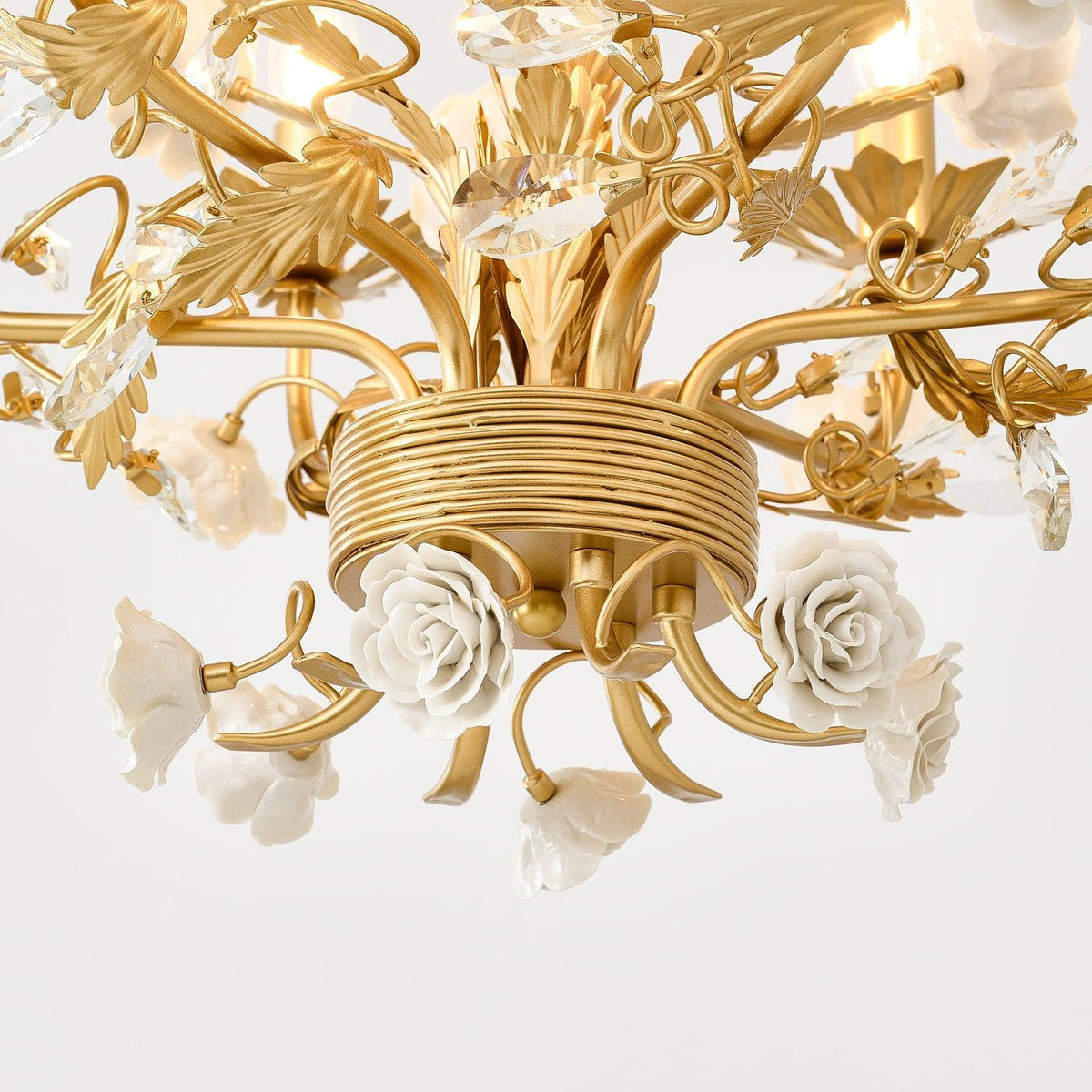Zelvenlark Ceramic Chandelier-Moonnatur