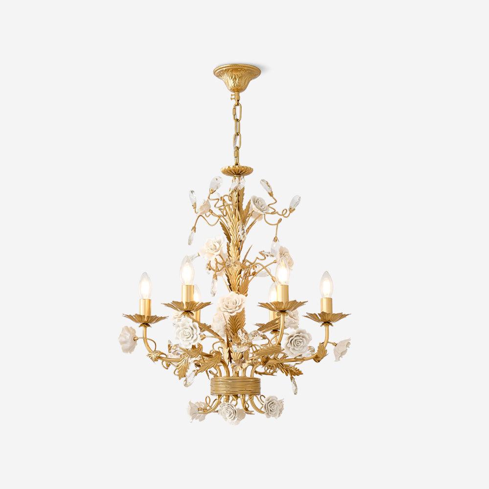 Zelvenlark Ceramic Chandelier-Moonnatur