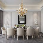 Zelvenlark Ceramic Chandelier-Moonnatur