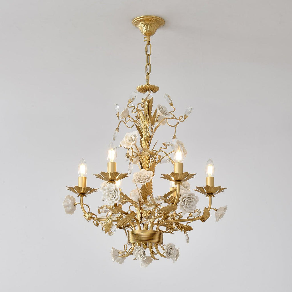 Everwyn Ceramic Chandelier-Moonnatur