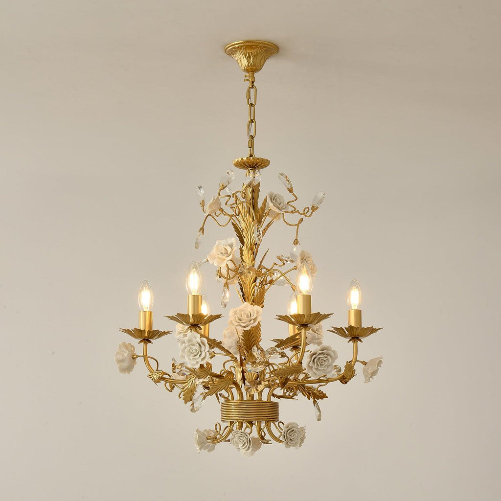Everwyn Ceramic Chandelier-Moonnatur